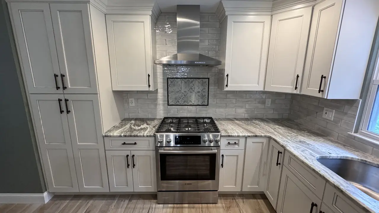 A kitchen remodeled by North Jersey Remodelers